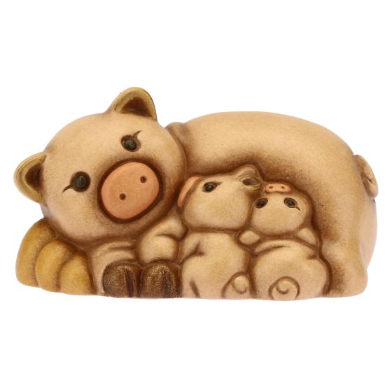 Gruppo maialini con cuccioli Presepe classico