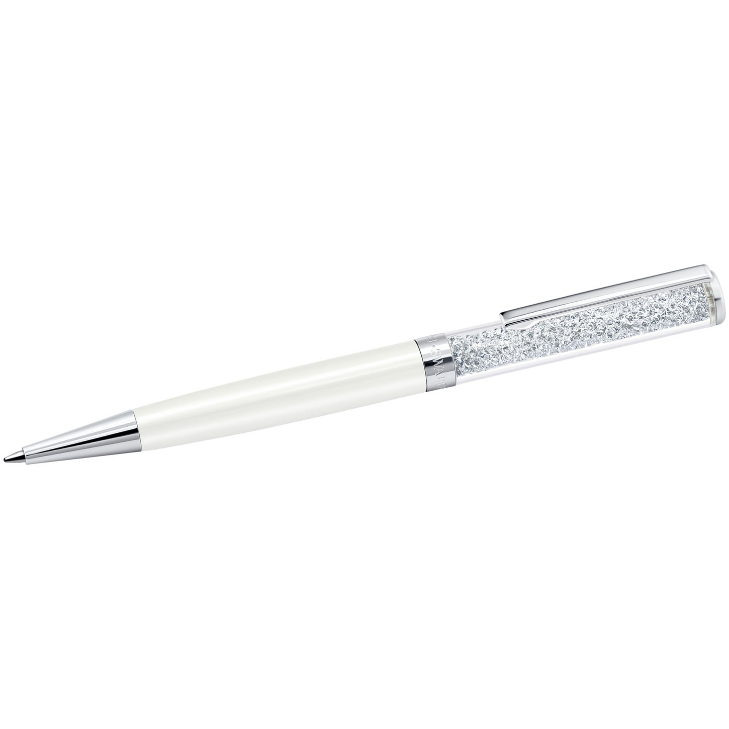 Penna a sfera Crystalline, bianco