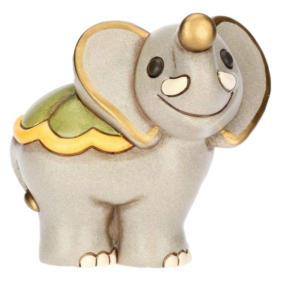 Elefante Elly in ceramica, medio