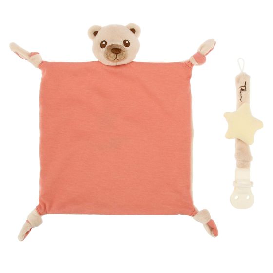 Confezione regalo doudou e portaciuccio Teddy