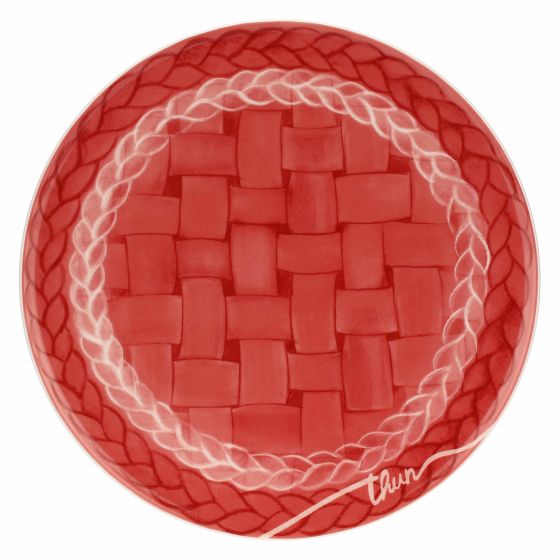 Piatto grande in porcellana AbbracciAMI