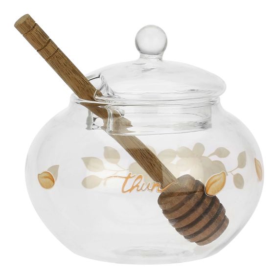 Mini barattolo miele in vetro