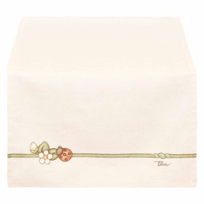 Runner in cotone Country Bloom