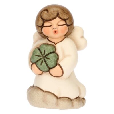 Angelo sonnellino in ceramica - Fortuna