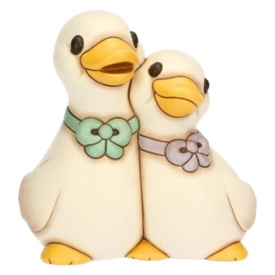 Coppia oche in ceramica