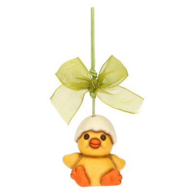 Addobbo pulcino Polly in ceramica