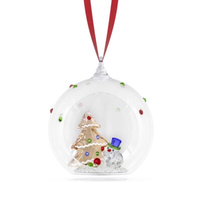 Holiday Cheers Decorazione Pallina Albero e Pupazzo di Neve