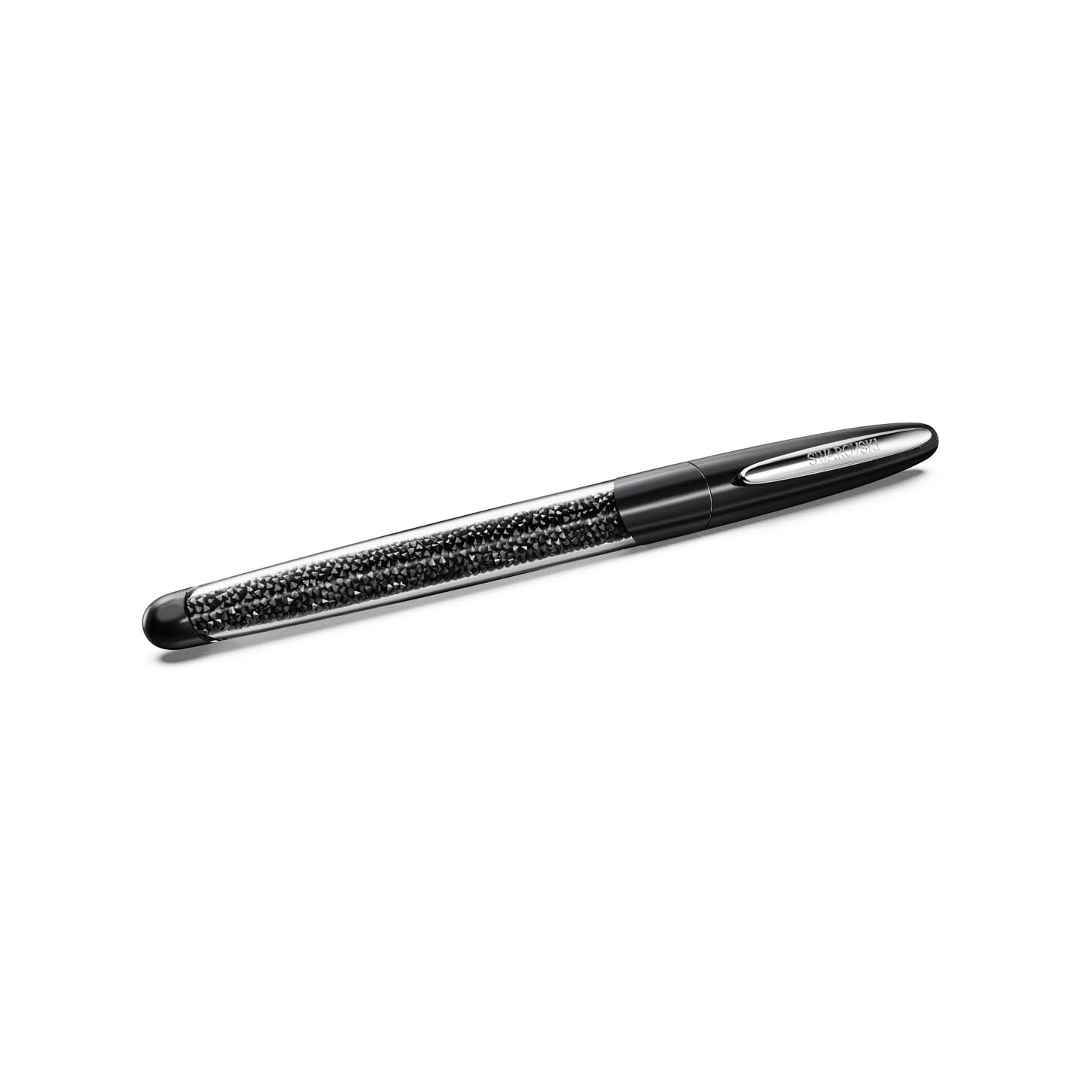 Penna Roller Crystalline, Nera, Cromato
