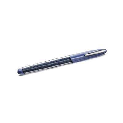 Penna Roller Crystalline, Blu, Cromato