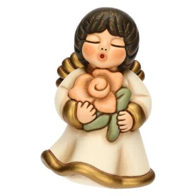 Angelo custode "Gratitudine" in ceramica