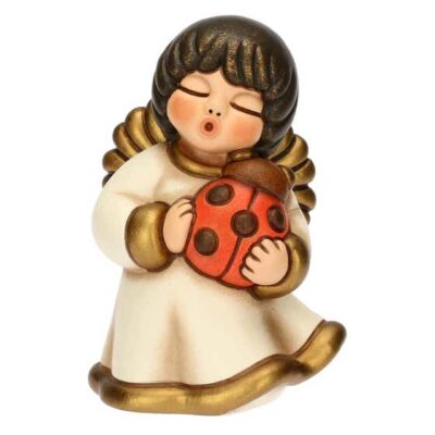 Angelo custode "Fortuna" in ceramica