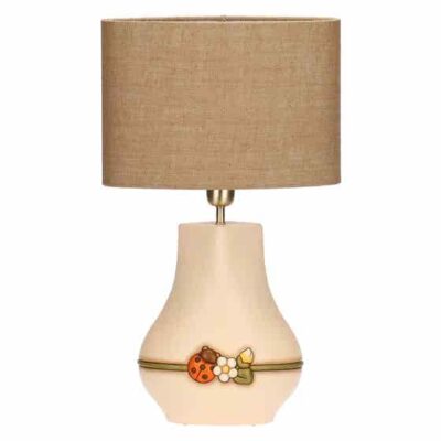 Lampada in ceramica Country Bloom, grande