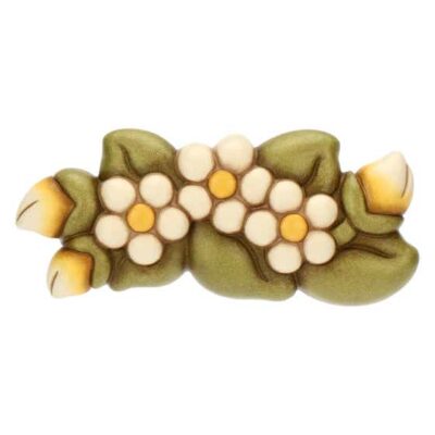 Decorazione floreale da parete in ceramica Country Bloom