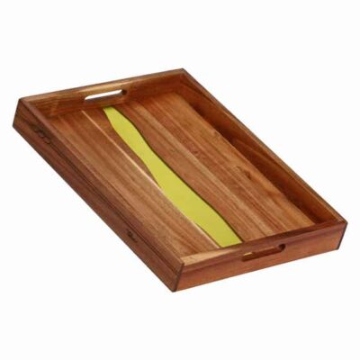 Vassoio in legno Country Bloom