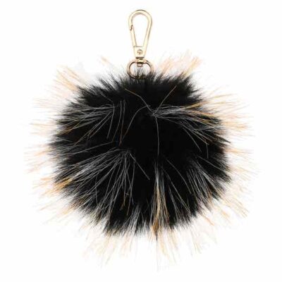 Charm per borsa in fake fur