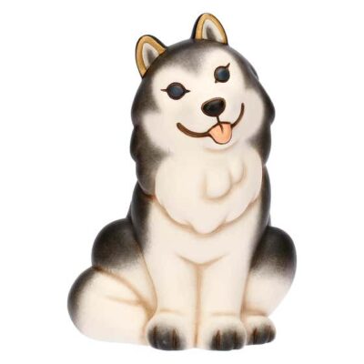 Husky Polo in ceramica, grande