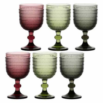 Set 6 calici con pallini