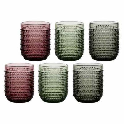 Set 6 bicchieri con pallini