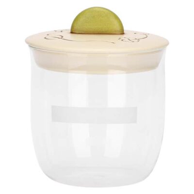 Barattolo in vetro con coperchio, grande, quadrifoglio