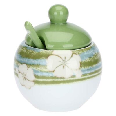 Zucchiera con cucchiaino, Oasi