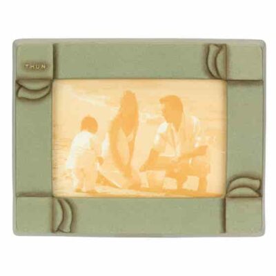 Portafoto verde Tulip, medio