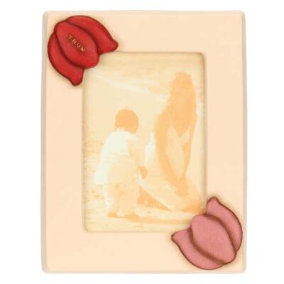 Portafoto rosa Tulip, medio