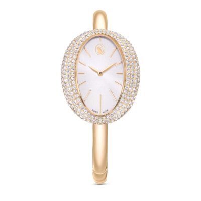 Orologio Imber bangle, Fabbricato in Svizzera, Bracciale di metallo, Tono dorato, Finitura in tonalità champagne dorato